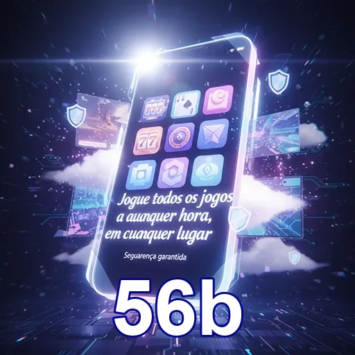 Ilustração de Descubra o aplicativo cassino 56b com acesso prático e seguro